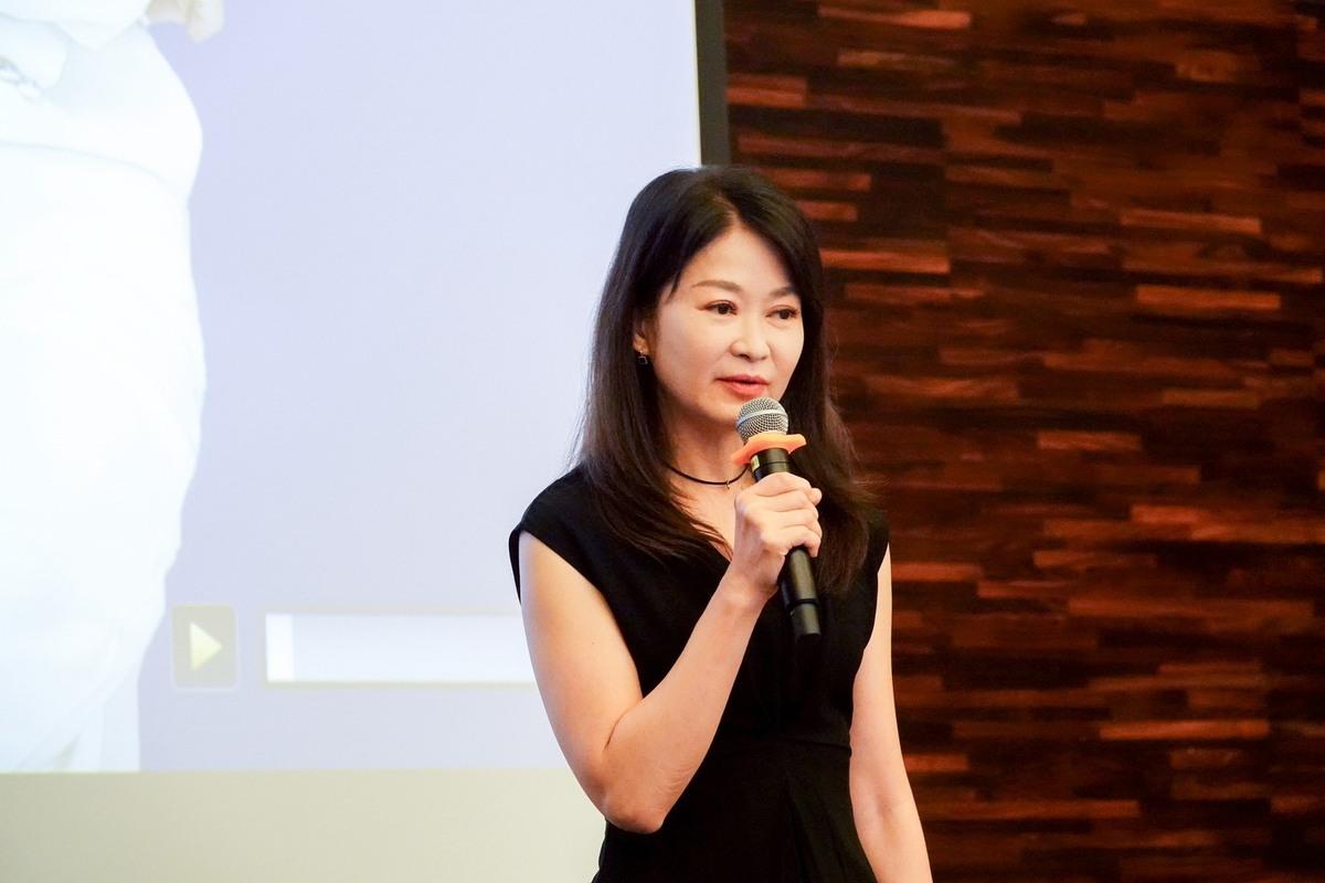 台中市長盧秀燕的妹妹、中視董事長兼總經理盧秀芳亦出席。 圖：台中市政府/提供