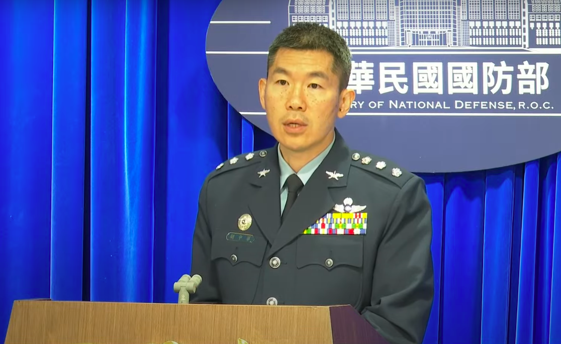 國防部情次室情研中心副主任胡中華上校。 圖：金大鈞／攝
