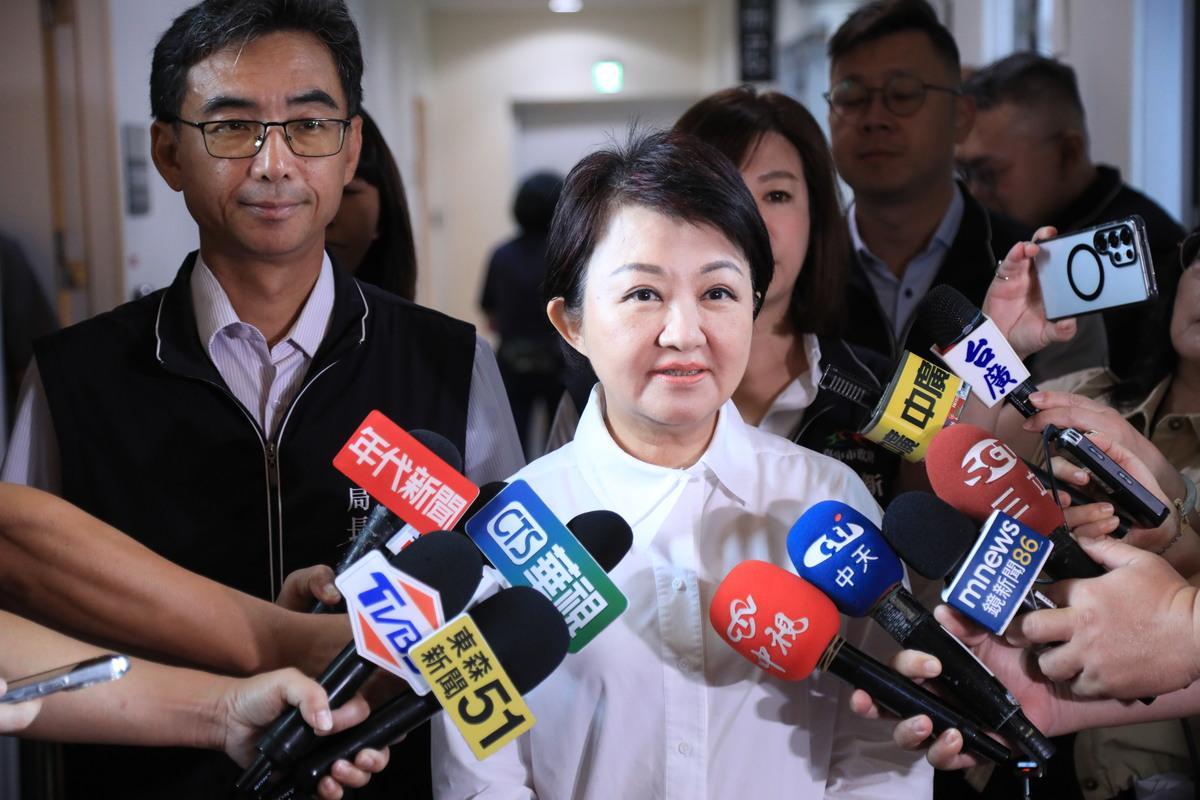 律師林智群質疑，盧秀燕接受中華人民共和國史觀？這樣目光如豆的人也想選總統？ 圖：台中市政府／提供