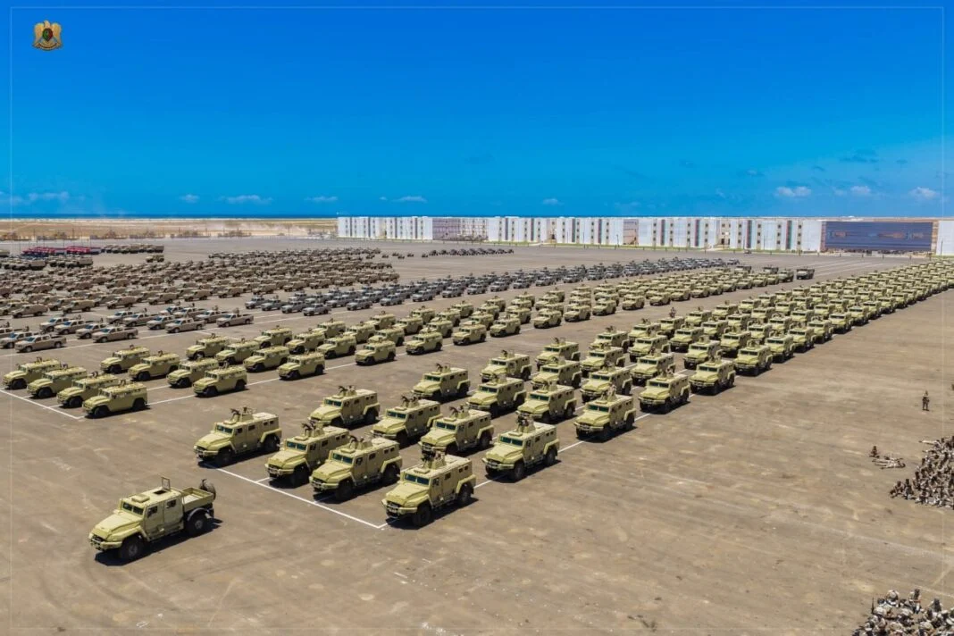 利比亞近日舉行閱兵典禮，俄羅斯在典禮上展示其最新軍備。 圖：翻攝自 Defense blog