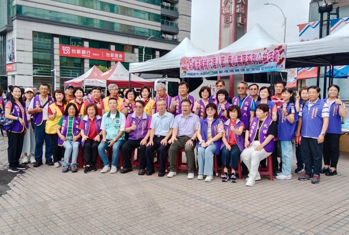 中華民國記帳及報稅代理人公會全聯會舉辦公益捐血活動。 圖：孫家銘攝