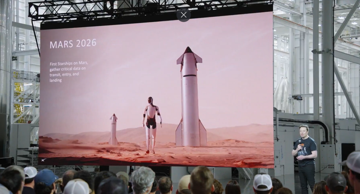 馬斯克透過SpaceX發布線上影片，詳細說明「星艦」的發展進度。 圖片擷取自@SpaceX