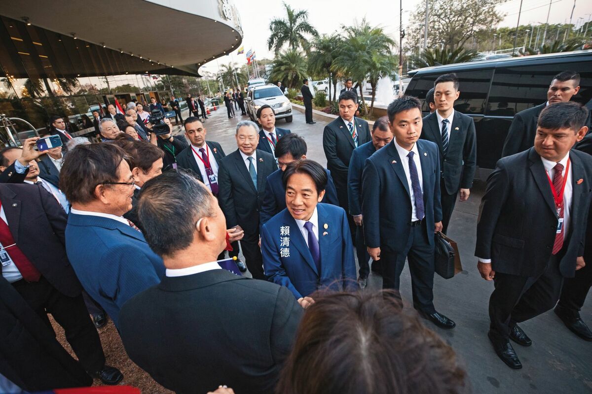 賴清德擔任副總統時的重要國內外行程，遭對岸以間諜APP傳回中國分析，相關單位全面過濾有無共犯。 圖：翻攝總統府flickr