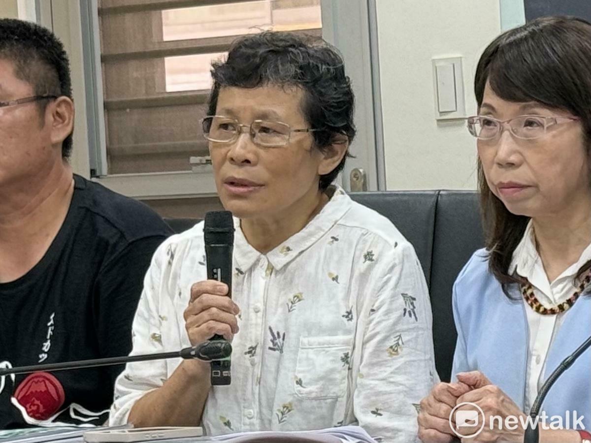 前立委、監督施政聯盟召集人陳椒華。 圖：周煊惠 / 攝