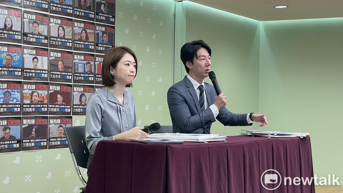 民進黨要求國民黨與民眾黨說清楚是否支持 1,500億強化國土安全韌性預算。 圖：高逸帆／攝