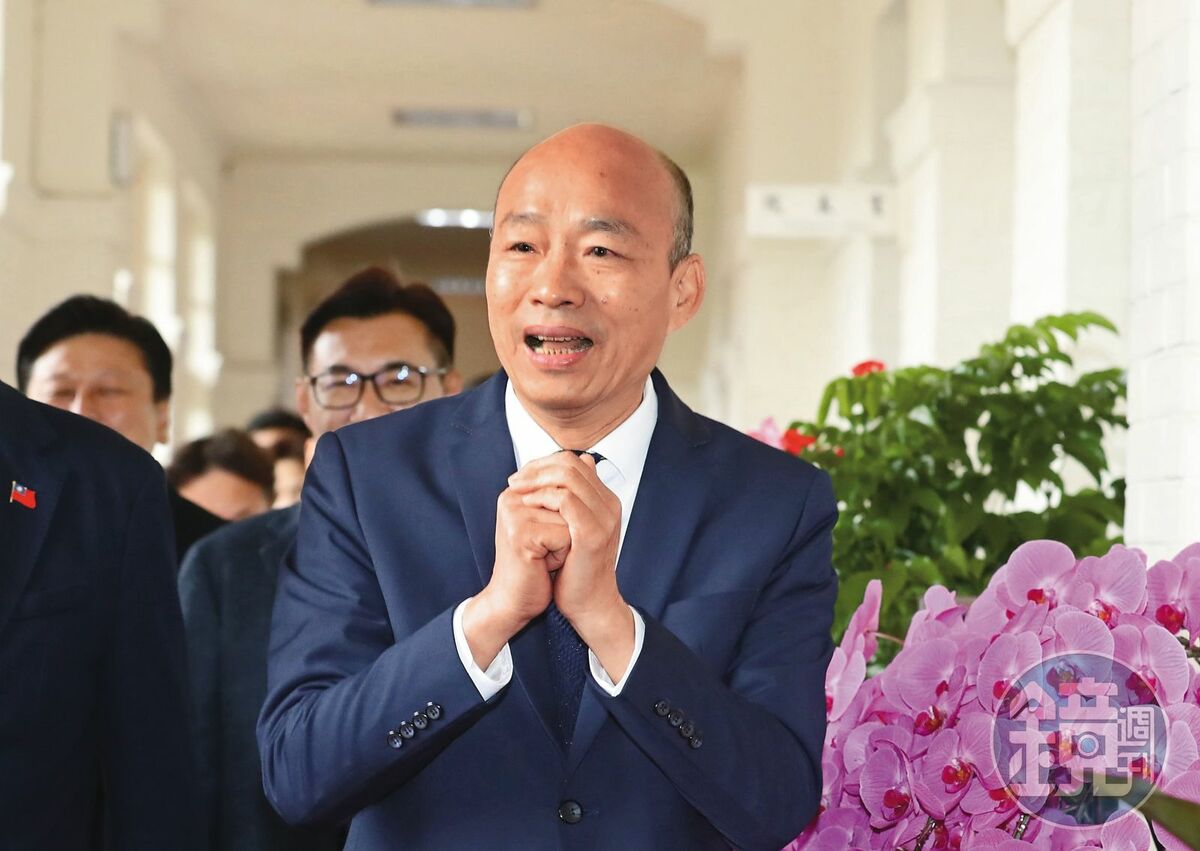 韓國瑜仍是藍營人氣天王，反罷邀約幾乎遍布各區。 圖：鏡傳媒