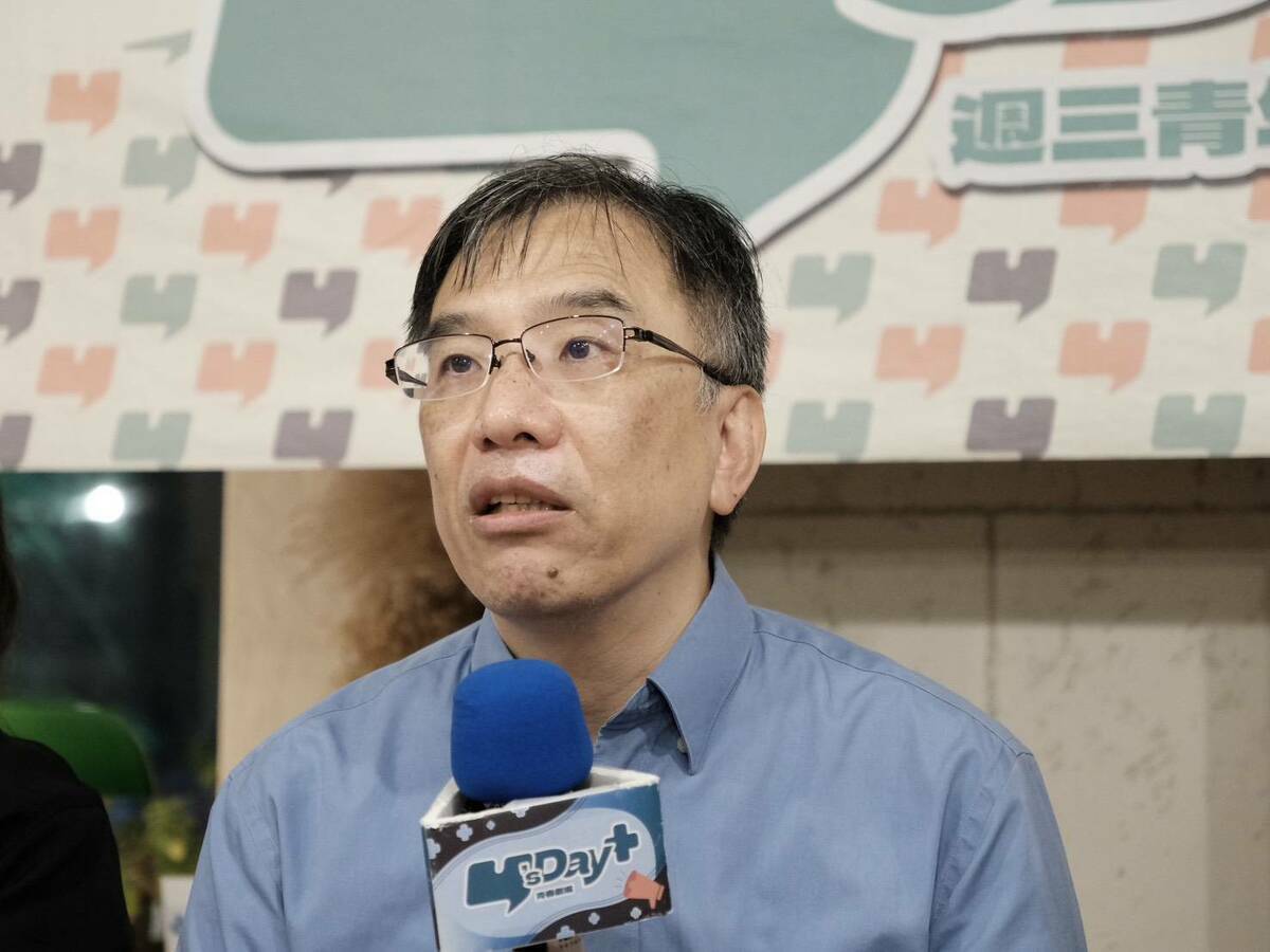 台灣教授協會會長陳俐甫。 圖：Y’s Day「週三青年日」提供