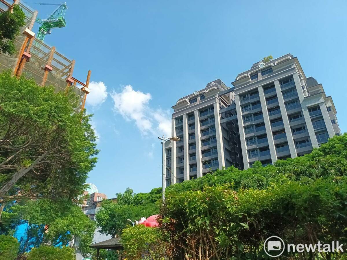 圖為北市房子建案資料照。 圖：蘇元和／攝影（資料照）