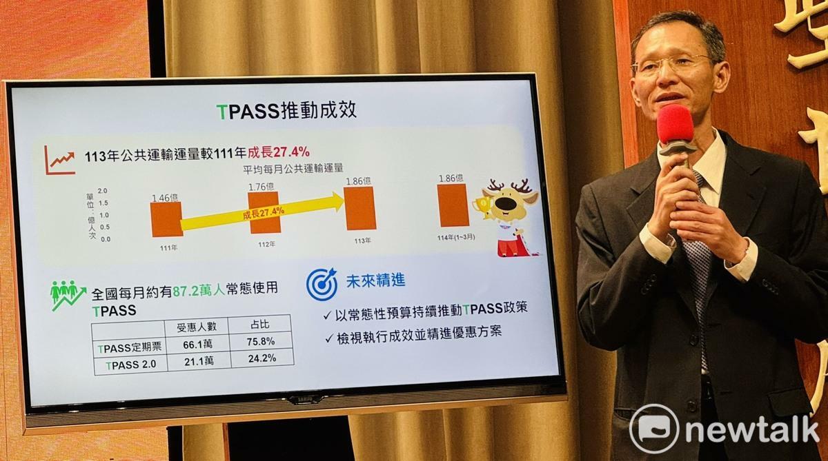 交通部公共運輸及監理司長林福山。 圖： 謝莉慧/攝