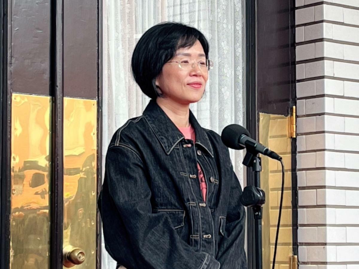民進黨新北市黨部主委、立委蘇巧慧發起「1+1拉票行動」，希望拉抬罷免成功的可能。 圖：金大鈞／攝（資料照）
