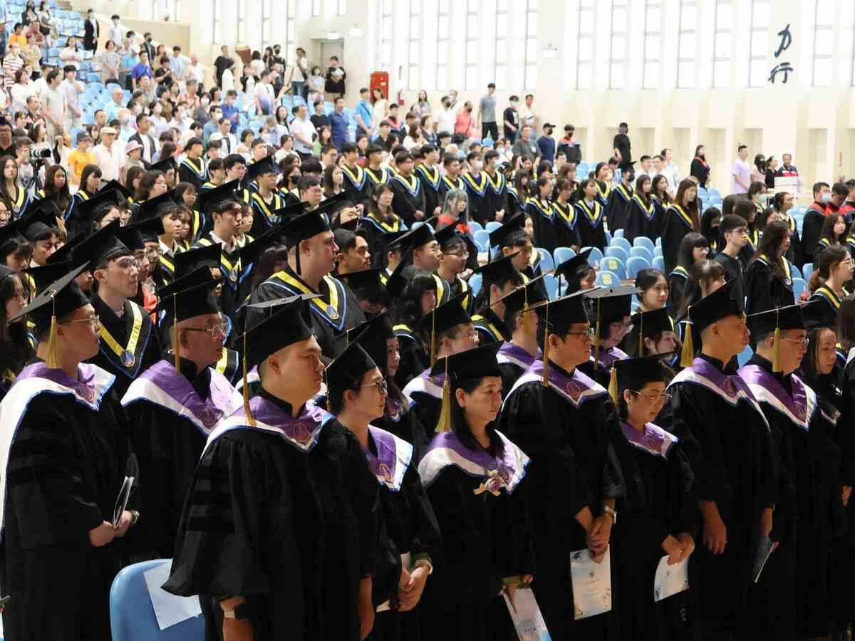 東海大學舉行畢業典禮。 圖：東海大學/提供