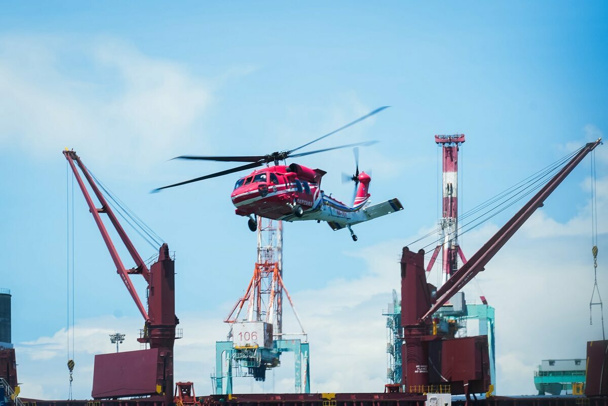 海巡署「海安12號」演習。 圖：翻攝「臉書」林岱樺粉絲專頁