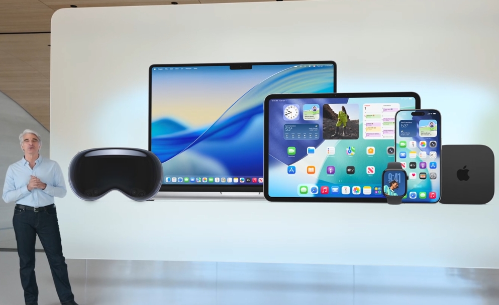 WWDC2025現場講者直播。 圖: 擷取自wwdc25直播影片