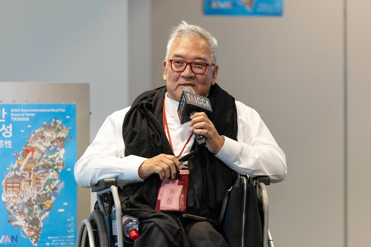 台北書展基金會董事長郝明義。 圖：文策院提供