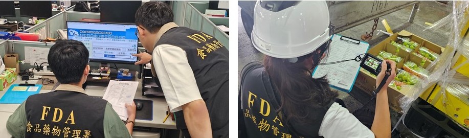 進口食安受關注，食藥署用AI抽驗進口食品，提升命中率、節省成本應對人力不足。 圖：食藥署／提供