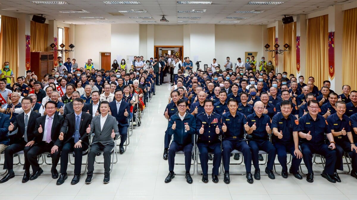 高雄市政府警察局提前舉辦「114年警察節慶祝活動」。 圖：高雄市政府／提供