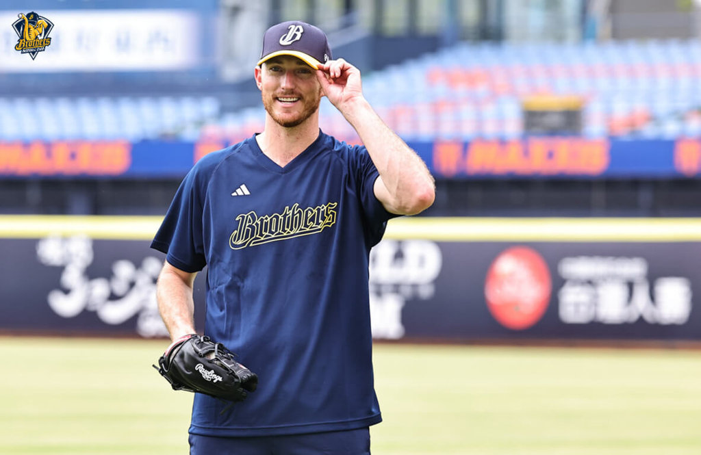 中華職棒中信兄弟球團12日公布與32歲左投李博登（Brandon Leibrandt）（圖）完成簽約，未來將披上黃衫38號成為兄弟的新成員。（中信兄弟提供）中央社記者楊啟芳傳真  114年6月12日