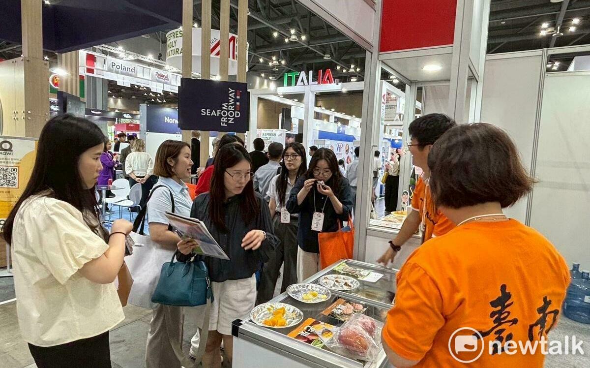 「臺灣鯛」席捲首爾國際食品展 臺南農漁產品爆紅詢問度超預期