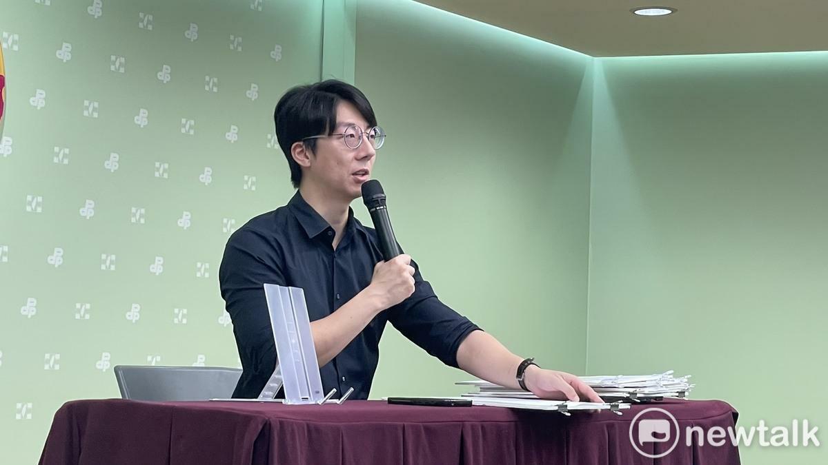 吳崢狂轟國民黨無恥、卑鄙、噁心 圖：高逸帆／攝