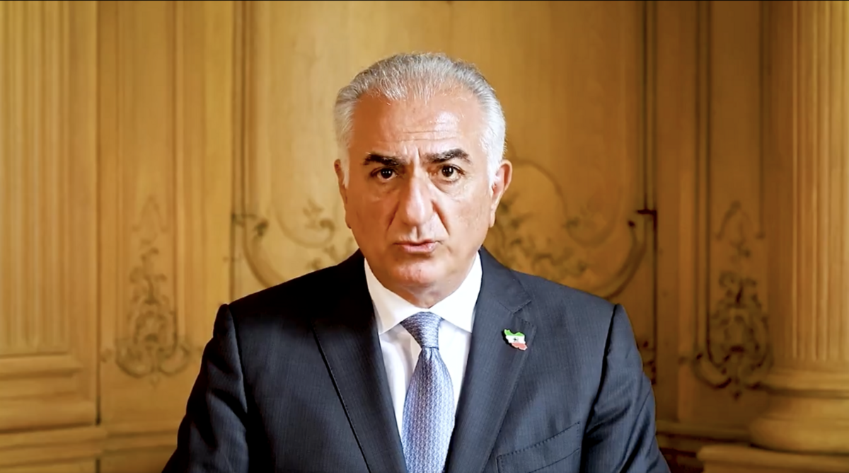 伊朗末代王儲禮薩・巴勒維（Reza Pahlavi）。 圖：擷取自 Reza Pahlavi 的 X