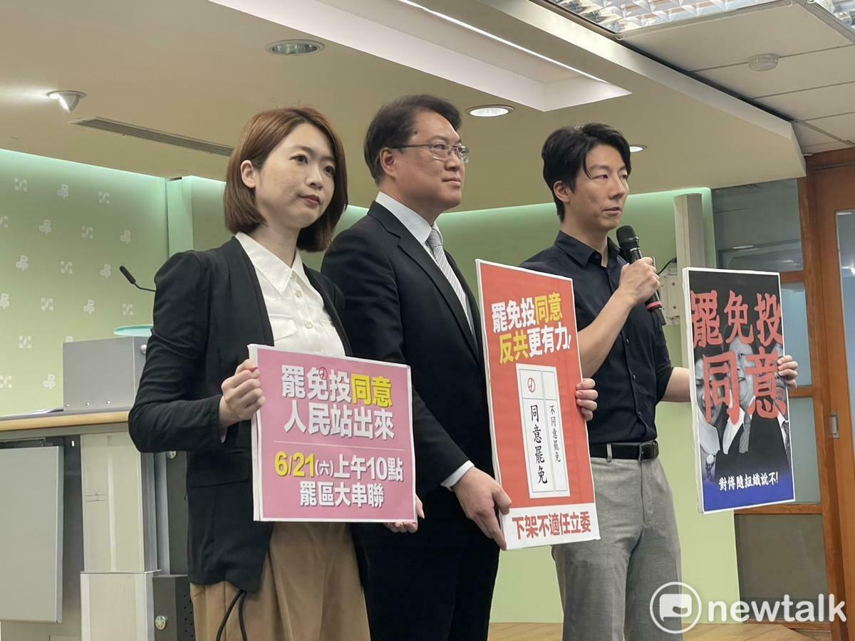 民進黨將全力投入罷免，下架「傅隨組織」。 圖：高逸帆／攝