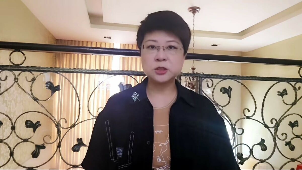 林志潔19日酸鄭正鈐是書法大師，「難道國台辦需要你大師親筆提筆字大展鴻圖嗎？」 圖：翻攝自林志潔臉書