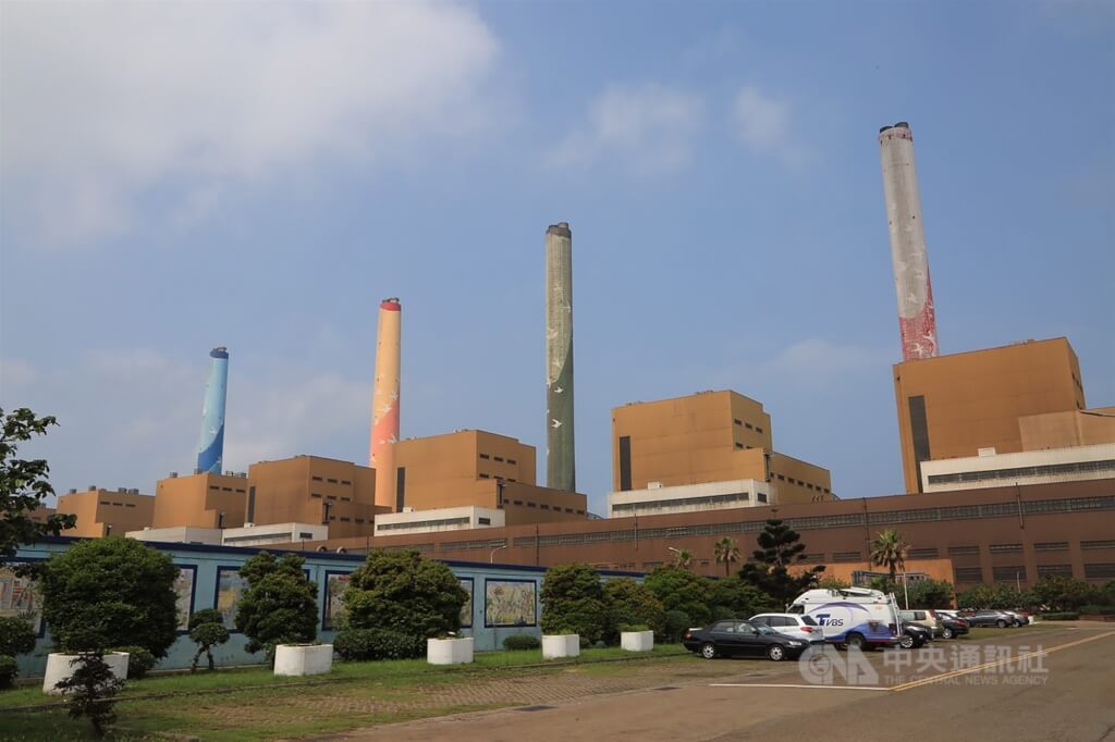台中電廠。（中央社檔案照片）