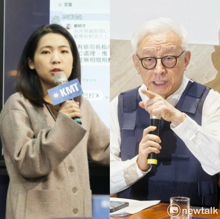 國民黨立委徐巧芯VS.罷團領銜人曹興誠。 圖：國民黨文傳會提供、張良一/攝（新頭殼合成照）