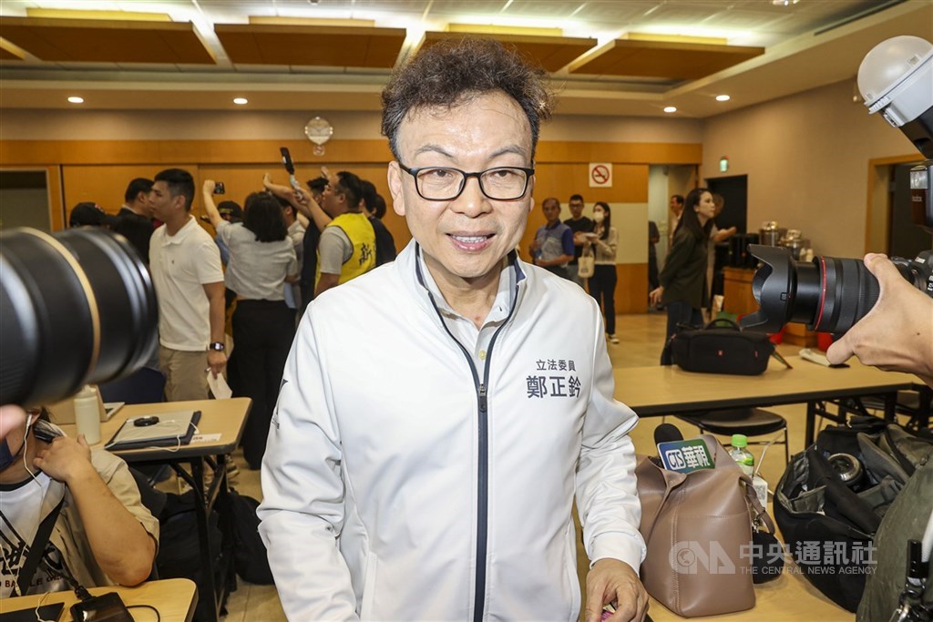國民黨立委鄭正鈐。（中央社檔案照片）