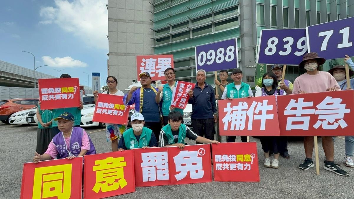 王立任表示，目前中二選區距離完成連署僅剩約1000份，呼籲市民朋友踴躍連署，為民主制度注入力量。 圖：王立任/提供