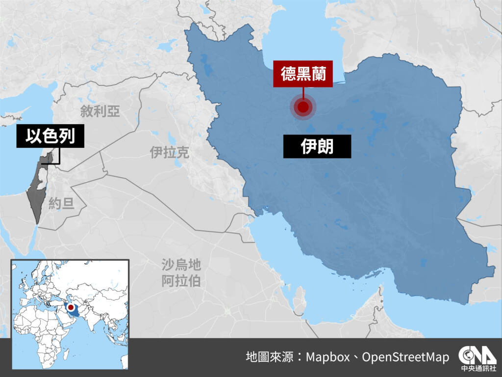 （中央社製圖） 圖：中央社提供