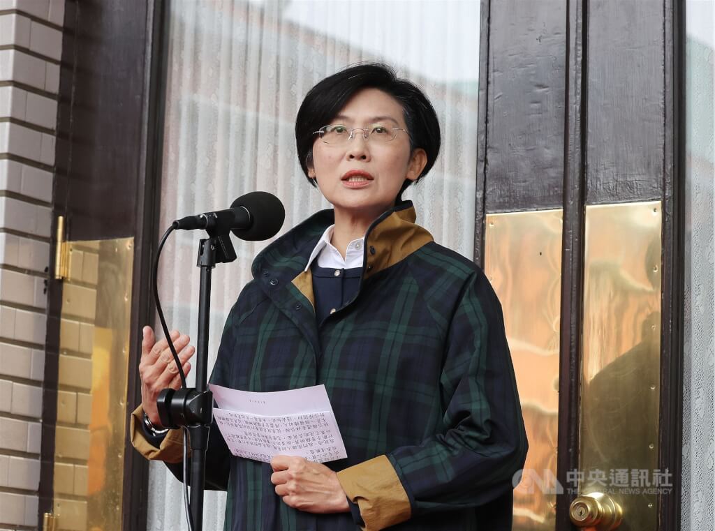 民進黨立委林岱樺。（中央社檔案照片）