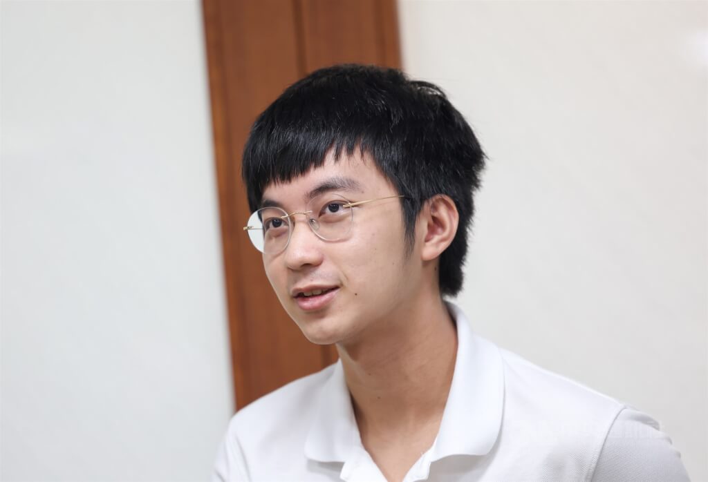 台灣圍棋名將許皓鋐。（中央社檔案照片）