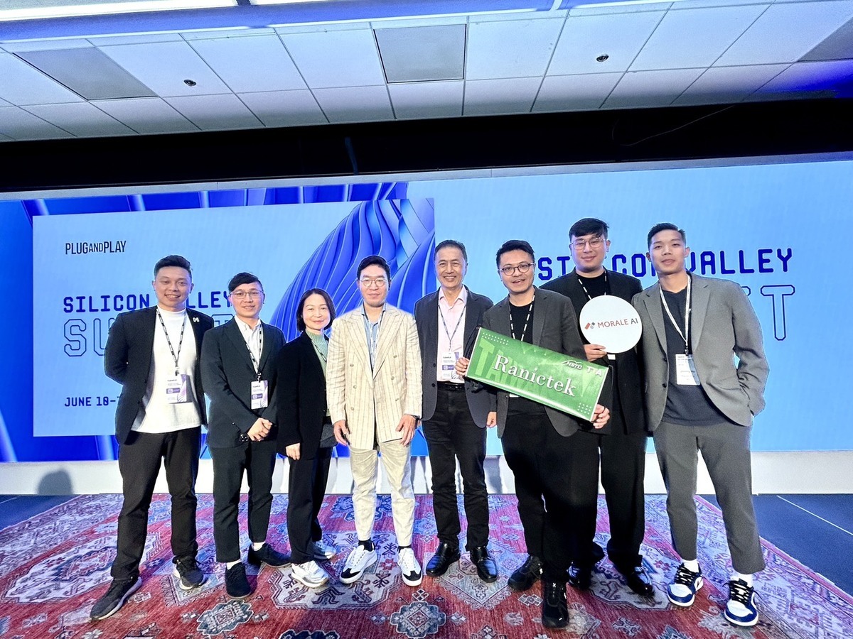與台灣新創合照。 圖：桃園市政府經發局/提供