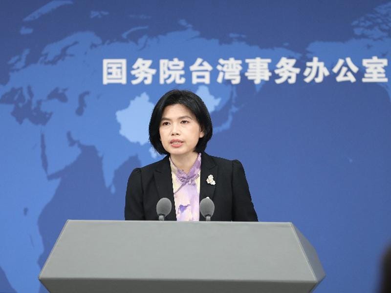 國台辦發言人朱鳳蓮。 圖：翻攝自人民網（資料照）