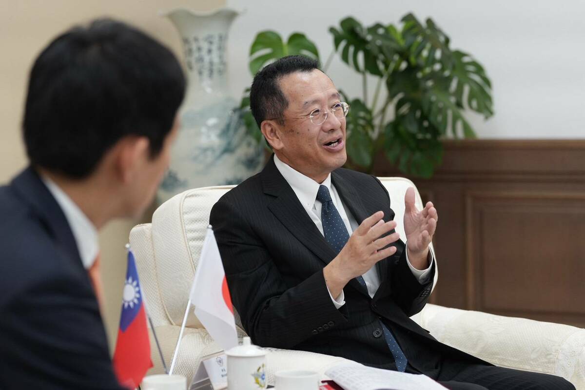 國防部長顧立雄表示，臺日同為共享自由、民主等價值的重要夥伴。 圖：國防部提供