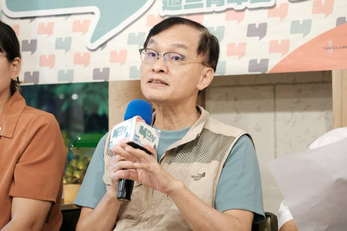 台灣大學共教中心兼任助理教授余宗基。 圖：Y’s Day「週三青年日」提供