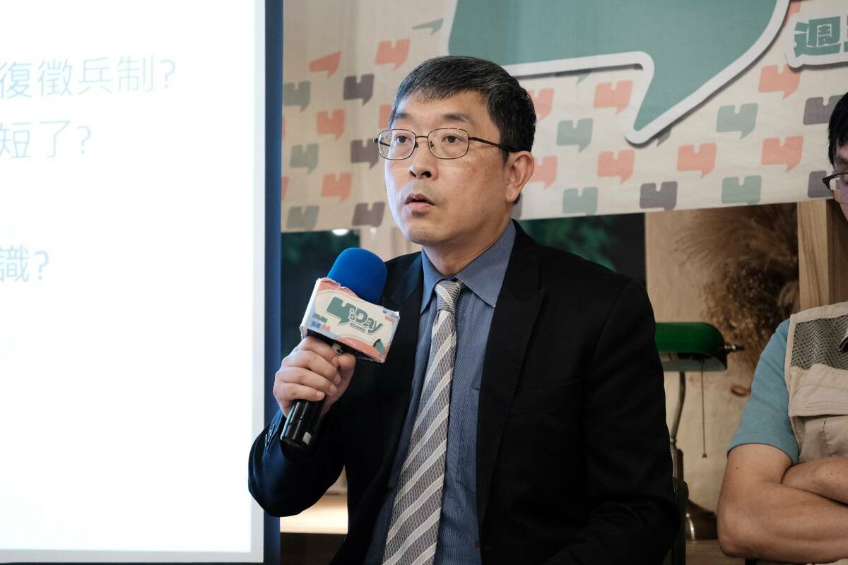 臺北醫學大學通識中心副主任張國城。 圖：Y’s Day「週三青年日」提供