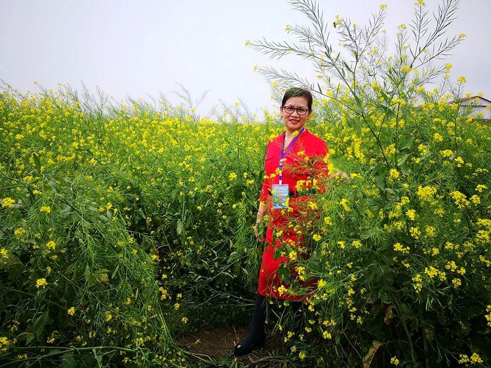 中華婦女聯合會前理事長何建華。 （圖取自facebook.com/chnwomen）