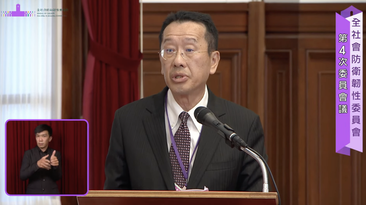 顧立雄強調，團結就是台灣最大的戰力。 圖：翻攝自賴清德YT