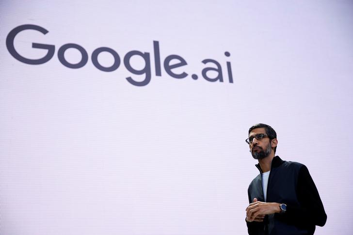 Google曾在今年五月表示，將研擬成立首個設在中國的AI研究團隊。
 圖：達志影像/路透社