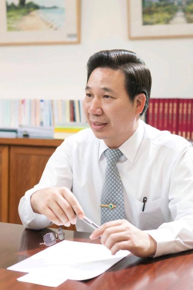 在金門縣長陳福海。 圖：陳福海臉書/提供