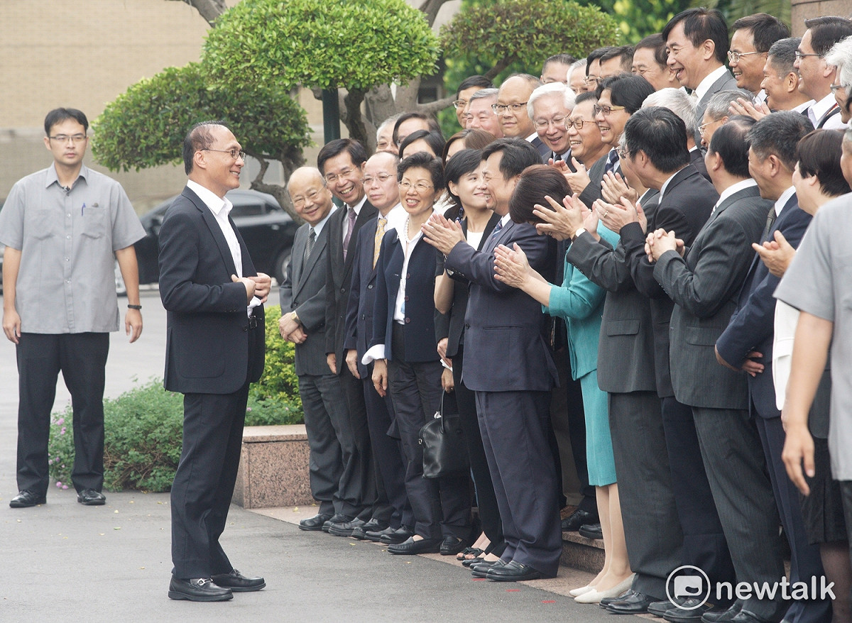 林全內閣進行大合照。 圖：常日豪/攝
