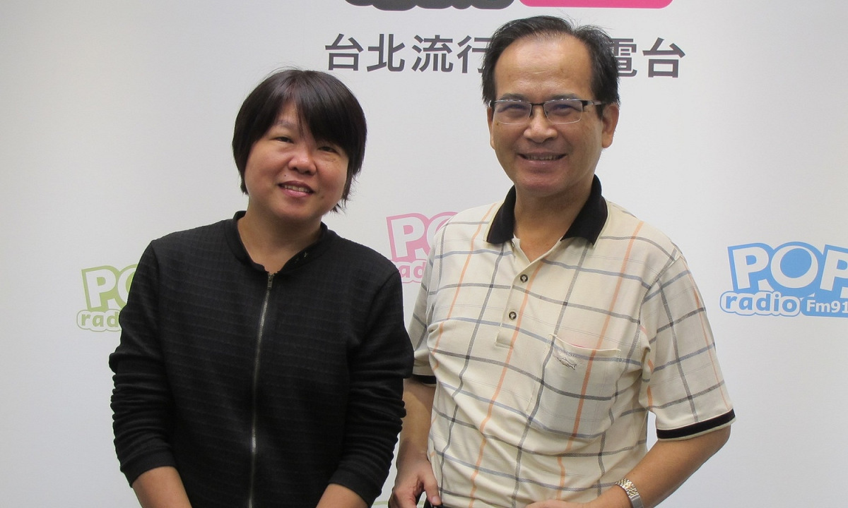 前台南縣長蘇煥智7日接受媒體主持人黃光芹訪問。 圖：林朝億/攝