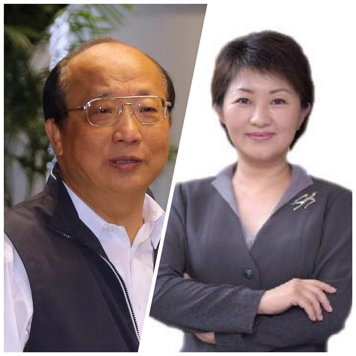 誰是下一個「胡志強」? 盧秀燕等待國名黨提名機制。 圖：取自盧秀燕與胡志強臉書