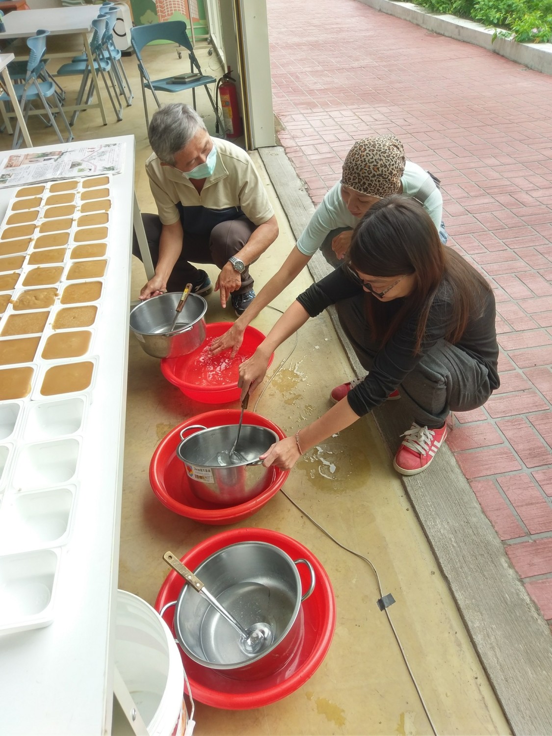 環保皂宣導及DIY活動。 圖：台中市政府/提供