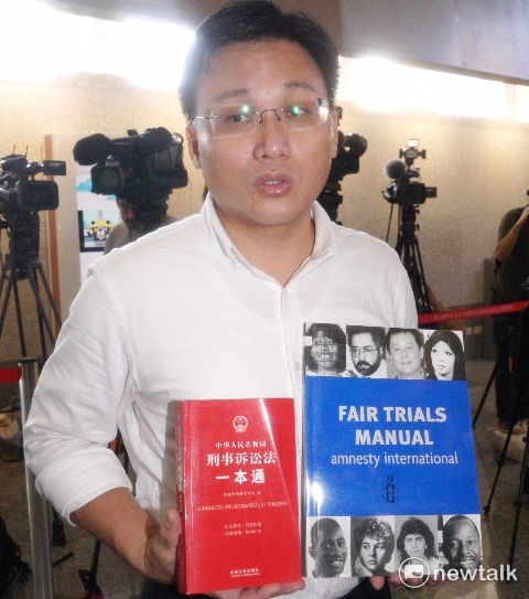 司改會秘書蕭逸民。 圖：常日豪/攝