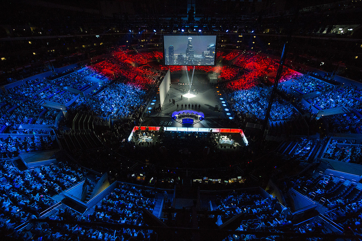 昨（12）日晚間，《英雄聯盟》世界大賽抽籤分組結果出爐。 圖：翻攝自 LoL Esports Photos flickr
