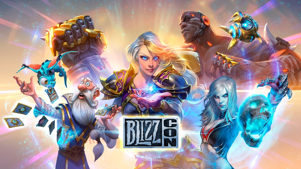 2017 BlizzCon主圖釋出，今年多次以珍娜為主軸，加上遊戲中劇情走向，不少玩家都猜測《魔獸世界》下一版本，將會是以珍娜黑化成為魔王為主。 圖：暴雪娛樂提供