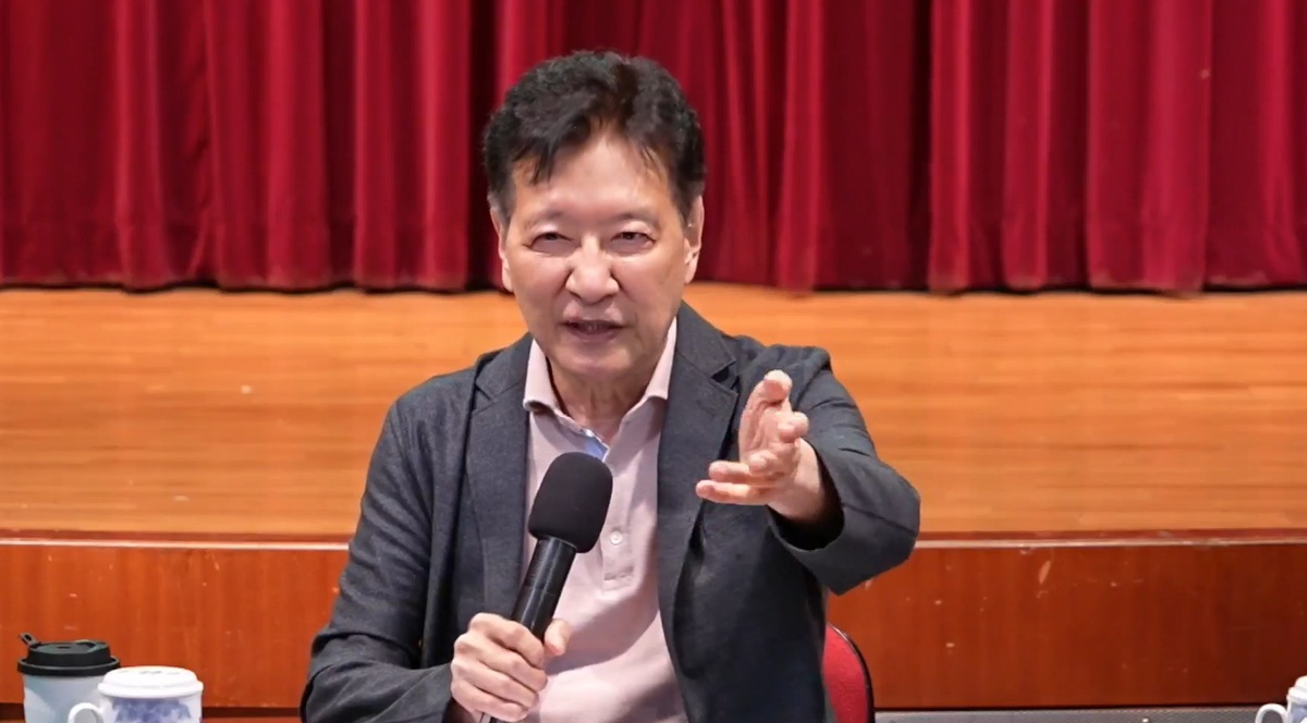 中廣前董事長趙少康抨擊總統賴清德製造國家仇恨。 圖：擷取自趙少康臉書